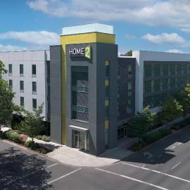 Home2 Suites by Hilton Eugene Downtown University Area，位于尤金的酒店