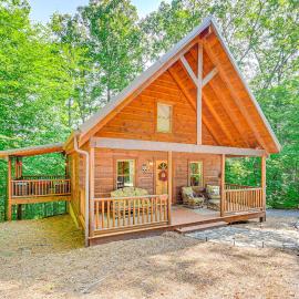 Serene Cabin < 1 Mi to Fairy Stone State Park!，位于Stuart的酒店