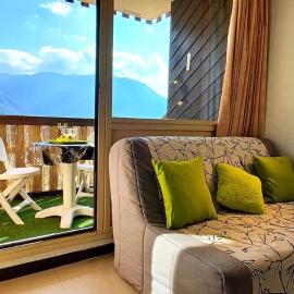 Résidence Relais - Appartement 6 couchages vue montagne à Réallon 126R MAE-8961，位于雷阿隆的酒店