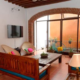 Casa MORELOS Morelia Mich Centro historico，位于莫雷利亚的酒店