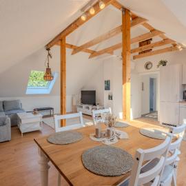 Ferienwohnung Moin Moor mit Klima, Fussbodenheizung und WLAN，位于Gnarrenburg的酒店