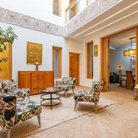 Riad SWAN-exclusif - Piscine chauffée - Petit déjeuner，位于马拉喀什的酒店