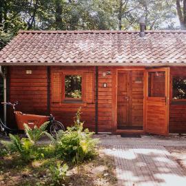 Sfeervol houten huisje met fijne buitenruimte op de Veluwe，位于伊皮的酒店