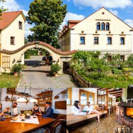 Landhotel Gut Wildberg mit Badeteich und großem Garten，位于梅森的酒店