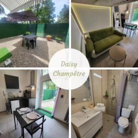 Daisy Champêtre #Terrasse #Clim #Parking，位于伊格涅的酒店