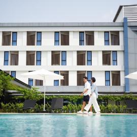 Blue Rabbit Hotel，位于尖竹汶的酒店