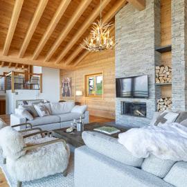 Chalet La Vue, Les Crettaux - Nendaz，位于Iserables的酒店