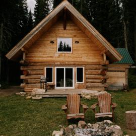 Rustic Dream Cabin at Beaverfoot，位于Parson的酒店