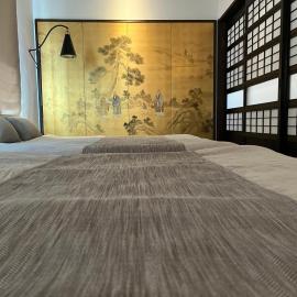 源泉かけ流しの一棟貸し温泉宿The Feet Dogo，位于松山的酒店