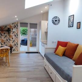 Studio entre forêt et lac，位于桑吉内的酒店
