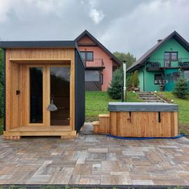 Cichy Zakątek - Sauna Jacuzzi SPA RELAX SOLINA BIESZCZADY，位于莱斯科的酒店