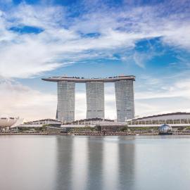 Marina Bay Sands,位于新加坡的酒店