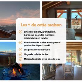 La Maison Magique! Magnifique chalet familial，位于萨莱切的酒店