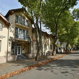 Hotel Platan，位于塞克希费黑瓦尔的酒店