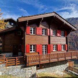 Chalet Les Mélèzes，位于萨斯费的酒店