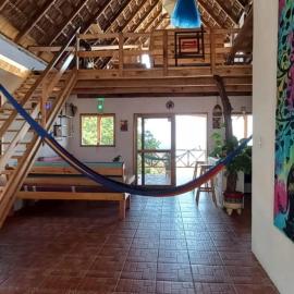 casa cabaña con vista al océano，位于兹波利特的酒店