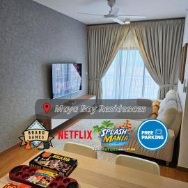 3 Room SplashMania Maya Bay Gamuda Cove Near KLIA，位于万津的酒店