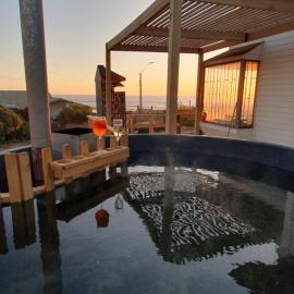 Cabaña con Tinaja a pasos del Mar，位于埃尔基斯科的酒店
