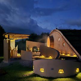 Glampings Magic Bungalow，位于莱瓦镇的酒店