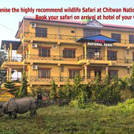 Hotel National Park Sauraha- Homely Stay and Peaceful Location with Jungle Safari arrangements，位于索拉哈的酒店