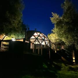 Cabaña Domo Bosque Escondido，位于Recinto的酒店