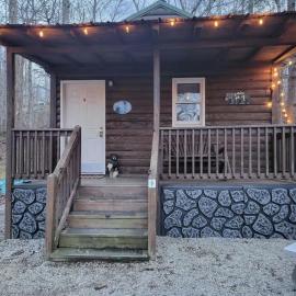 Rustic Cabin in Smoky Mountain，位于加特林堡的酒店