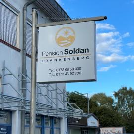Pension Soldan，位于Ederdorf的酒店