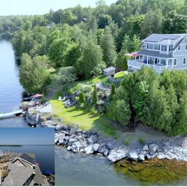 Loza house adirondack skydeck unit lake front，位于普拉茨堡的酒店