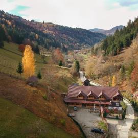 Pensiunea Vânătorul，位于Dămuc的酒店