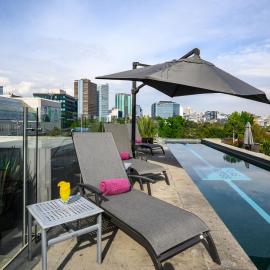 Las Suites Campos Eliseos，位于墨西哥城的酒店