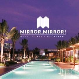 Mirror Mirror Hotel Cafe & Restaurant,位于Ban Hang Ta Duk的酒店