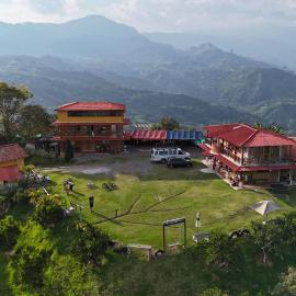 Alojamiento Campestre Cabañas Mirador Ingrumá Riosucio Caldas，位于Riosucio的酒店