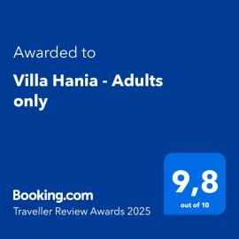 Villa Hania - Adults only，位于锡德的酒店