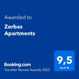 Zorbas Apartments，位于Volissos的酒店