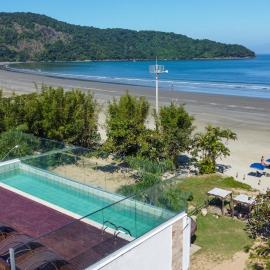 Pousada Conca di Mare - Restaurante próprio - Pé na areia，位于伯迪亚哥的酒店