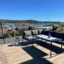 Hytte med sjøutsikt，位于Bamble的酒店