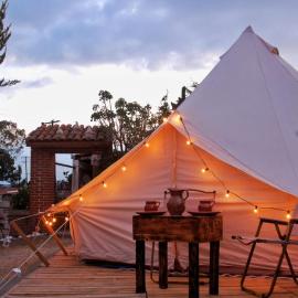 Chantli Nawi Glamping & Temazcal，位于Ixtafiayuca的酒店