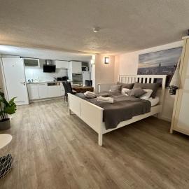 Schöne Wohnung in der Altstadt，位于弗赖因斯海姆的酒店