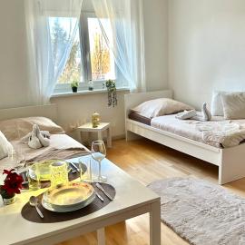 Quiet Apartment near Airport Vienna #2，位于施韦夏特的酒店