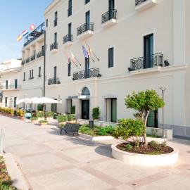 Grand Hotel Mediterraneo，位于圣凯撒利亚温泉的酒店
