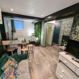 Appartement verdoyant au bord du lac Leman entre Evian et Thonon dans une Villa，位于Publier的酒店