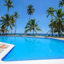 Estancia Nana apartamento vista al mar piscina WIFI cocina completa aire acondicionado Lavadora secadora，位于璜多里奥的酒店