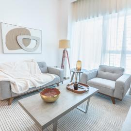Aven Apartment Dubai 2BR-2209 in Urban Oasis by Missoni-Business Bay Dubai，位于甘图特的酒店