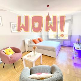 Hollywood studio en Résidence boisée Ecully，位于伊居利的酒店