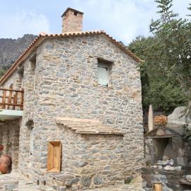 Stone houses Areti 2，位于Manganítis的酒店