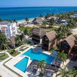 Kabañas & Beach Club Ojo de Agua,位于莫雷洛斯港的酒店