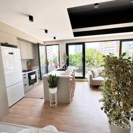 Marinaya 13 dakika tasarımlı daire，位于梅尔辛的酒店