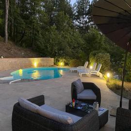 Oasis en Provence, piscine, pinède et vue splendide