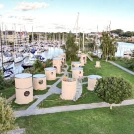 slube am Yachthafen Greifswald，位于格赖夫斯瓦尔德的酒店