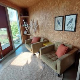Hut-Spot, comfortabel houten tuinhuis，位于Oud-Ade的酒店